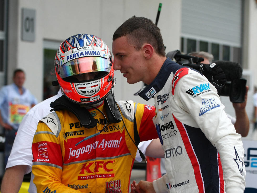 Mitch Evans, Raffaele Marciello