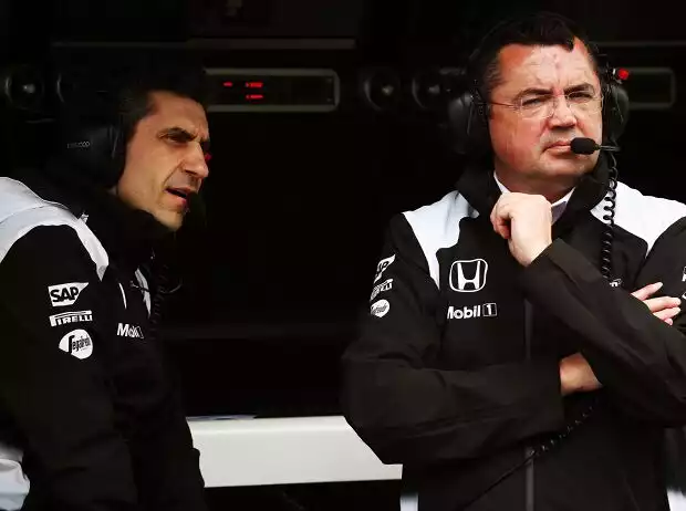 Eric Boullier, Andrea Stella Titel-Bild zur News: Eric Boullier, Andrea Stella