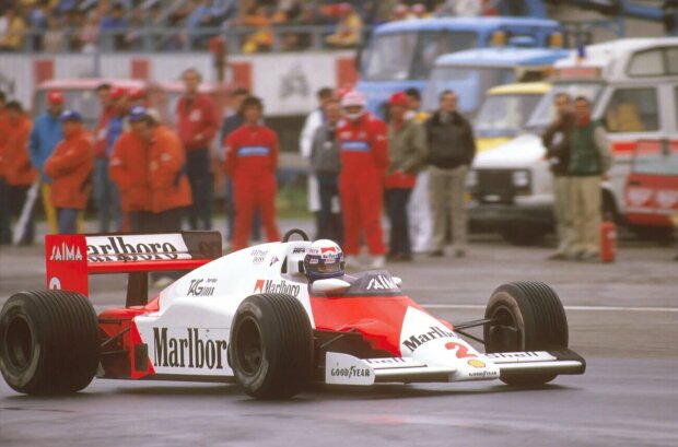 Alain Prost Nicolas Prost McLaren McLaren Honda F1 ~Alain Prost und Nicolas Prost ~ Alain Prost Nicolas Prost McLaren McLaren Honda F1 ~Alain Prost und Nicolas Prost ~
