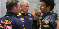 Christian Horner, Daniel Ricciardo