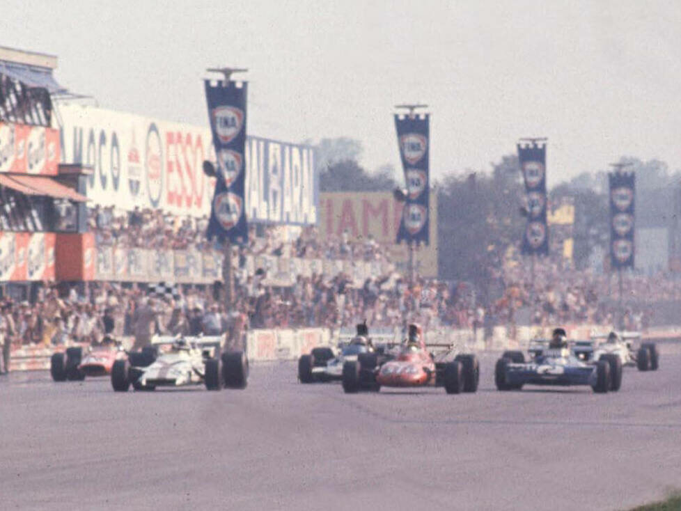 Peter Gethin, Ronnie Peterson, Francois Cevert, Mike Hailwood, Howden Ganley