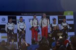 Jari-Matti Latvala (Toyota), Ott Tanak (M-Sport) und Sebastien Ogier (M-Sport)