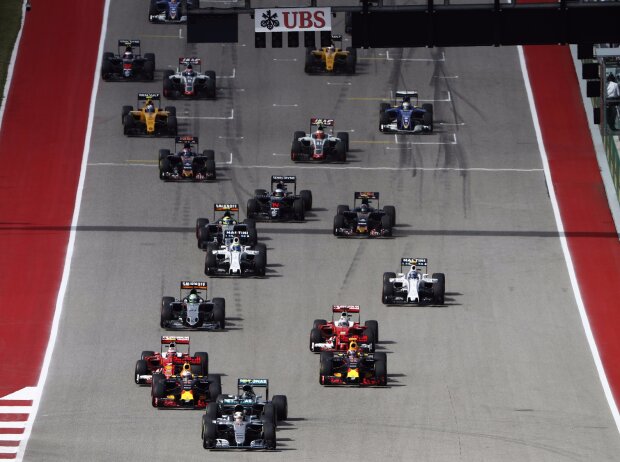 Titel-Bild zur News: Lewis Hamilton, Nico Rosberg, Daniel Ricciardo, Max Verstappen, Kimi Räikkönen, Sebastian Vettel