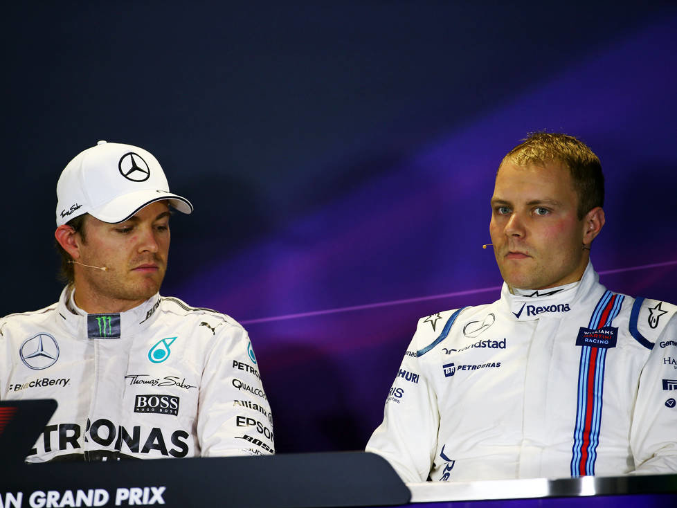 Nico Rosberg, Valtteri Bottas