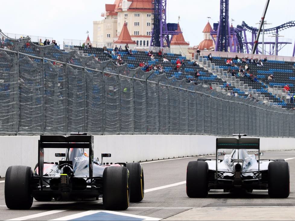 Fernando Alonso, Lewis Hamilton