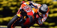 Bild zum Inhalt: MotoGP-Test: Marquez am ersten Tag vor Rossi Schnellster