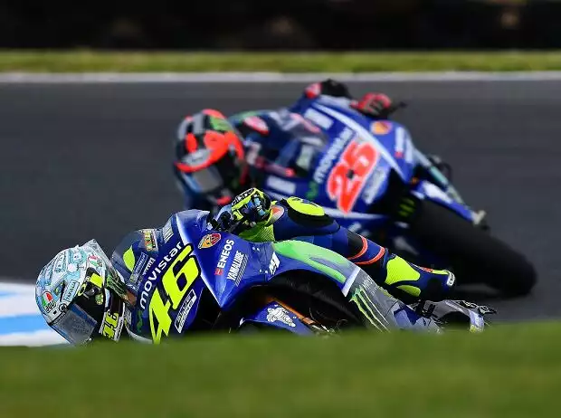 Valentino Rossi, Maverick Vinales Titel-Bild zur News: Valentino Rossi, Maverick Vinales