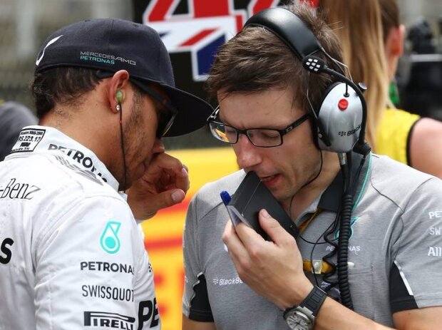 Lewis Hamilton, Peter Bonnington Lewis Hamilton, Peter Bonnington