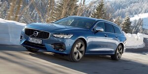 Volvo V90 und S90 2017: Preis des neuen Einstiegsmotors und des R-Design