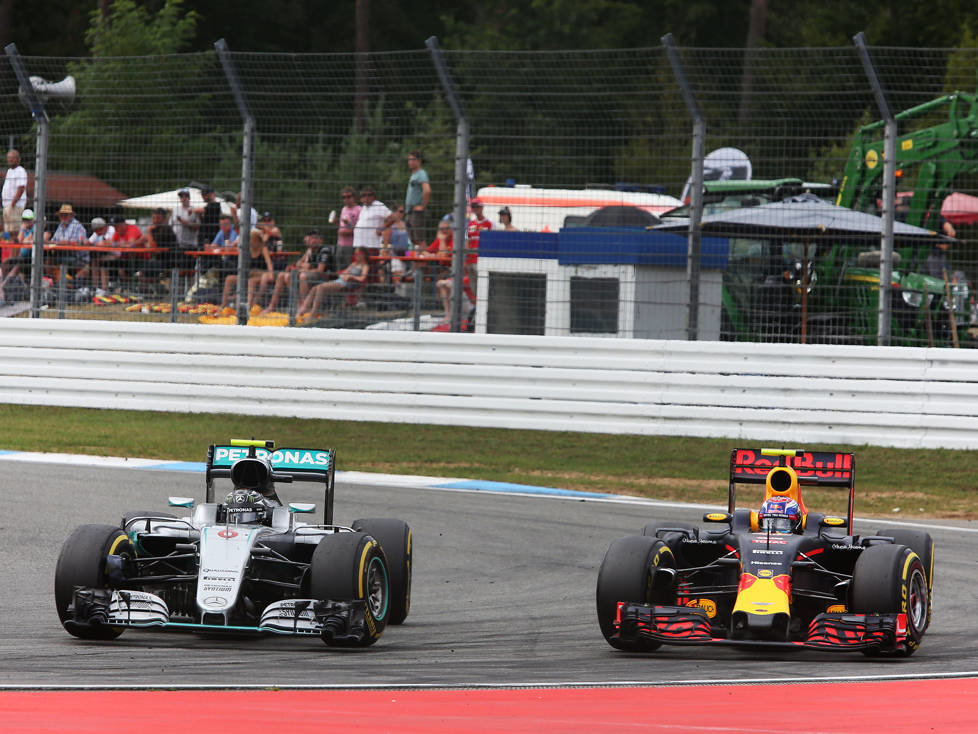 Nico Rosberg, Max Verstappen