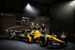 Nico Hülkenberg, Jolyon Palmer, und Sergei Sirotkin 