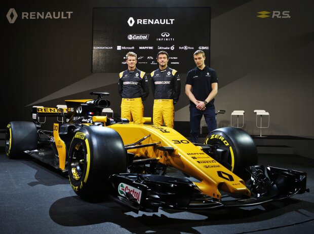 Nico Hülkenberg, Jolyon Palmer, Sergei Sirotkin