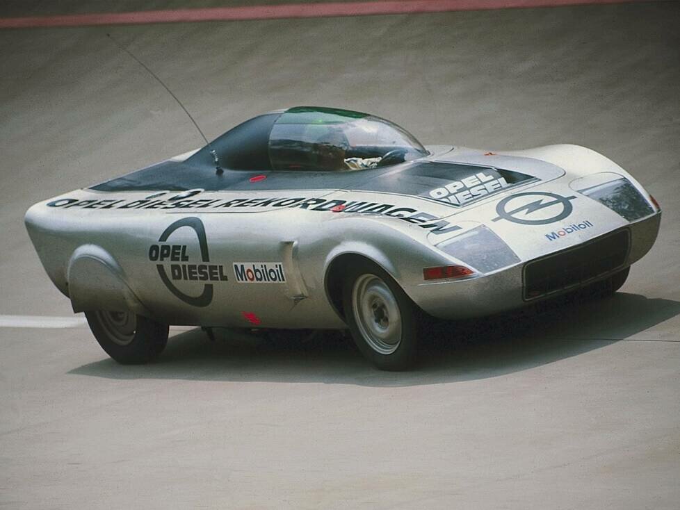 Dieselrekordwagen Opel GT (1972)