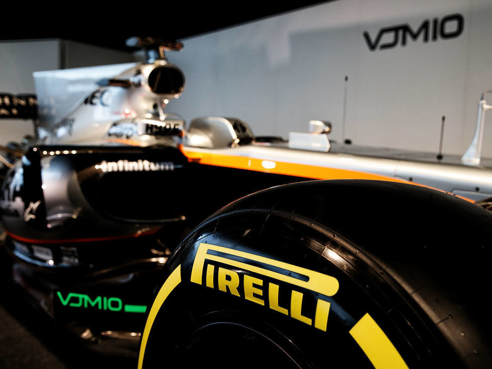 Pirelli-Reifen auf dem VJM10