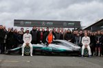 Lewis Hamilton (Mercedes) und Valtteri Bottas (Mercedes) 