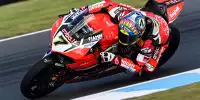 Bild zum Inhalt: Superbike-WM Phillip Island: Davies am Freitag vor Rea