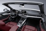 Innenraum und Cockpit des Audi A5 Cabriolet 2017