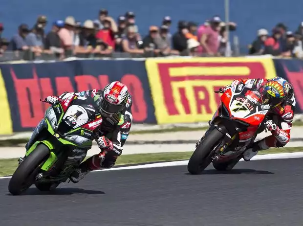 Jonathan Rea, Chaz Davies Titel-Bild zur News: Jonathan Rea, Chaz Davies