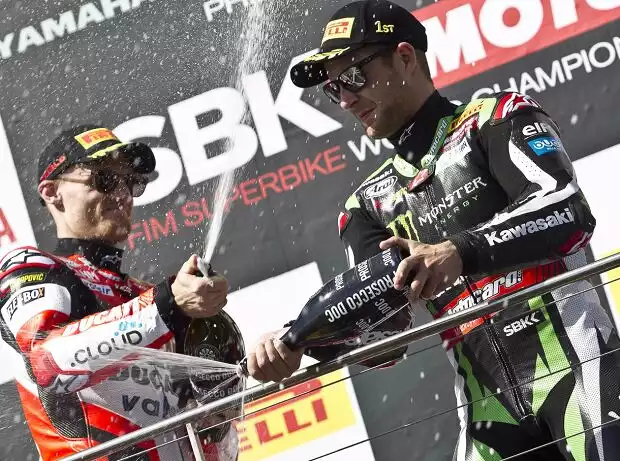 Chaz Davies, Jonathan Rea Titel-Bild zur News: Chaz Davies, Jonathan Rea