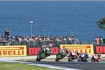 Jonathan Rea vor Tom Sykes 