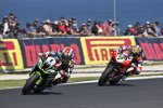 Jonathan Rea vor Chaz Davies 