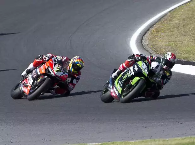 Jonathan Rea, Chaz Davies Titel-Bild zur News: Jonathan Rea, Chaz Davies