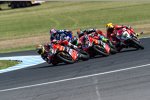 Chaz Davies vor Marco Melandri 