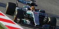 Bild zum Inhalt: Formel-1-Tests 2017: Mercedes nur knapp vor Ferrari