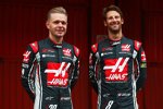 Kevin Magnussen (Haas) und Romain Grosjean (Haas) 