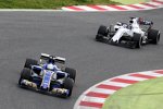 Antonio Giovinazzi (Sauber) und Lance Stroll (Williams) 