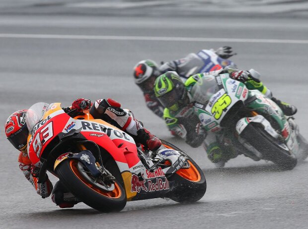 Marc Marquez, Cal Crutchlow Marc Marquez, Cal Crutchlow