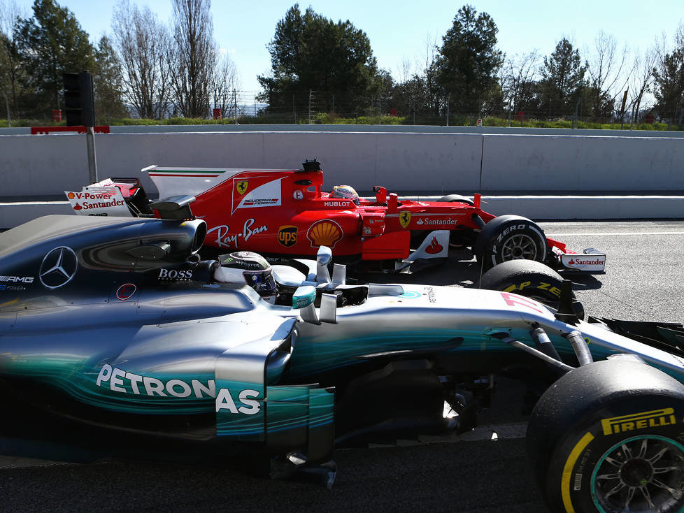 Valtteri Bottas, Sebastian Vettel