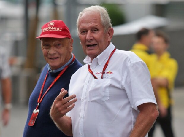 Niki Lauda, Helmut Marko Niki Lauda, Helmut Marko