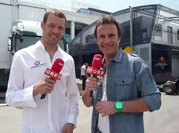 Alexander Wurz und Ernst Hausleitner Titel-Bild zur News: Alexander Wurz und Ernst Hausleitner
