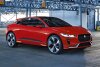 Bild zum Inhalt: Jaguar I-Pace Concept: Premiere der Serienlackierung "Photon Red"