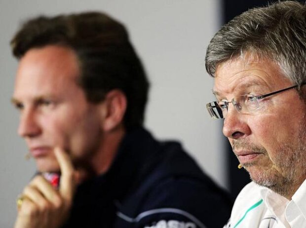 Christian Horner, Ross Brawn