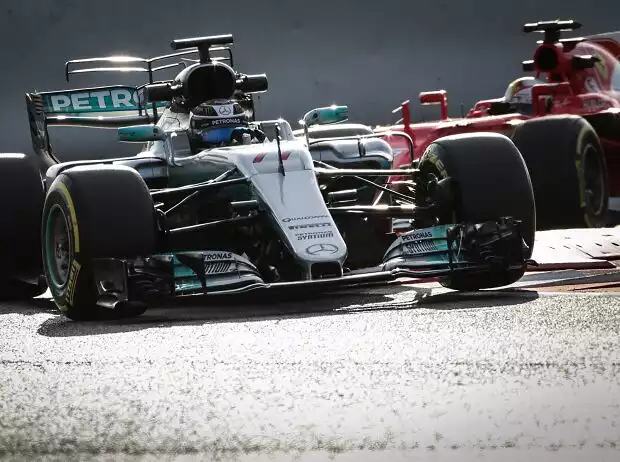 Sebastian Vettel, Valtteri Bottas Titel-Bild zur News: Sebastian Vettel, Valtteri Bottas