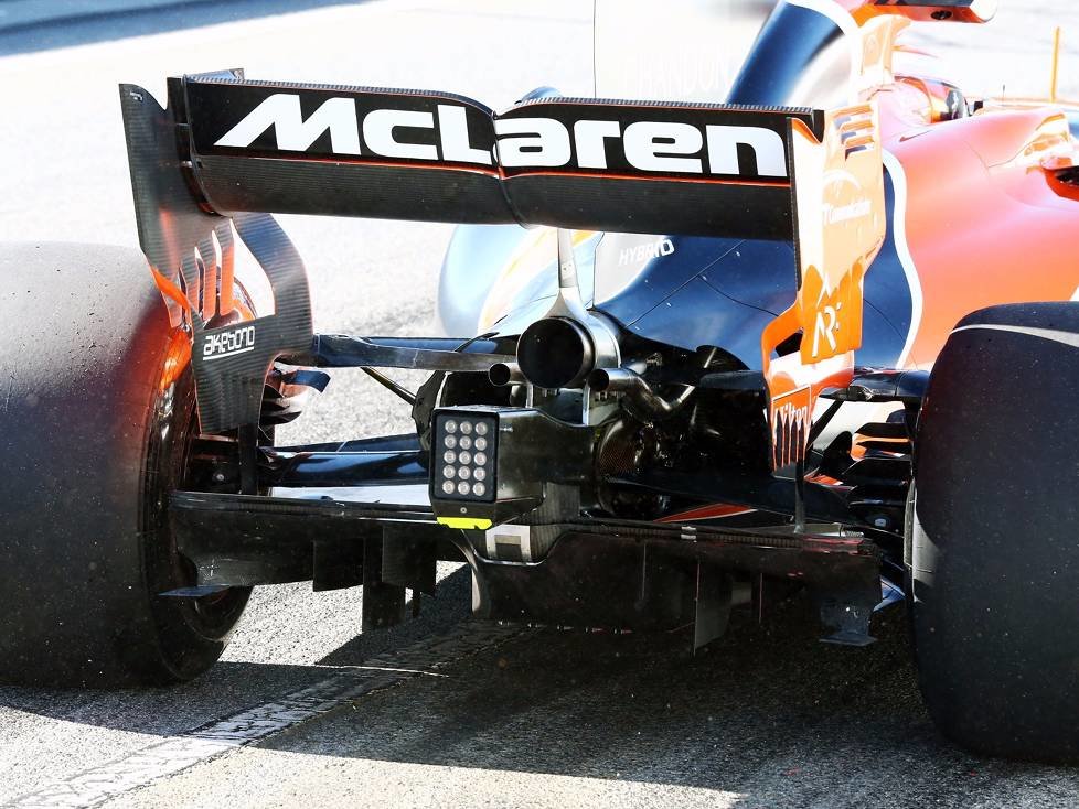 Stoffel Vandoorne, McLaren, Heck