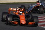 Stoffel Vandoorne (McLaren) und Esteban Ocon (Force India) 