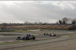 Marcus Ericsson (Sauber), Felipe Massa (Williams) und Nico Hülkenberg (Renault) 