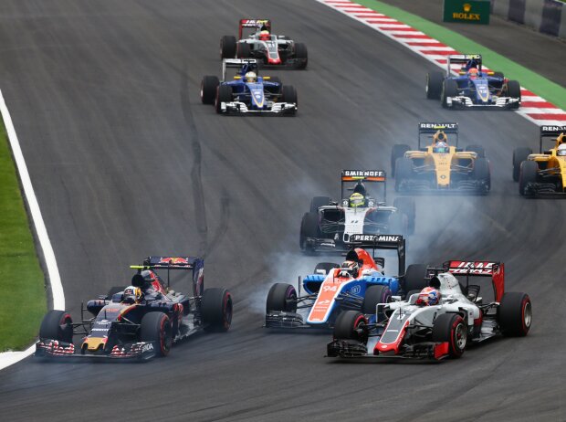 Titel-Bild zur News: Carlos Sainz, Pascal Wehrlein, Romain Grosjean