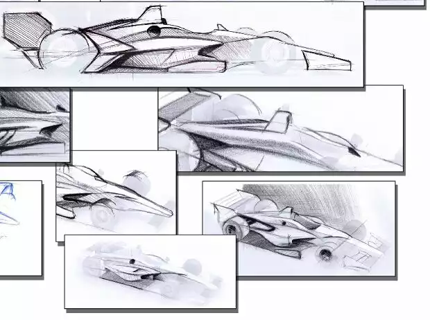 IndyCar, Aerokit, 2018, Konzept Titel-Bild zur News: IndyCar, Aerokit, 2018, Konzept
