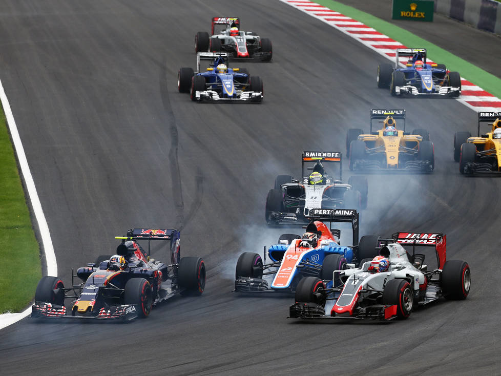 Carlos Sainz, Pascal Wehrlein, Romain Grosjean