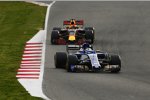 Marcus Ericsson (Sauber) und Max Verstappen (Red Bull) 