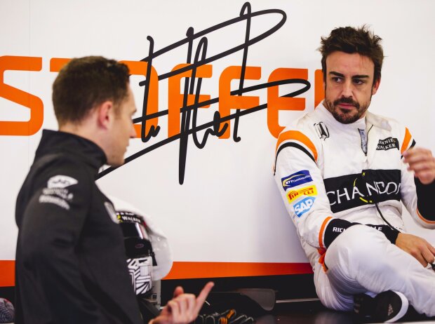 Stoffel Vandoorne, Fernando Alonso