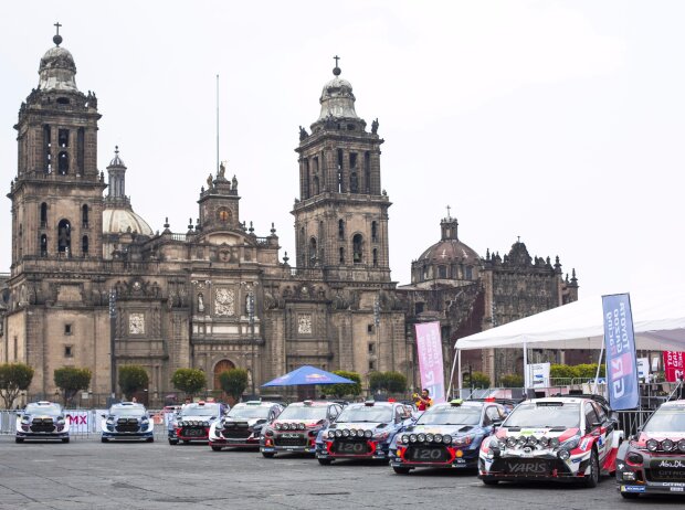 Titel-Bild zur News: WRC-Autos