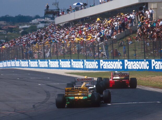 Titel-Bild zur News: Alain Prost, Michael Schumacher