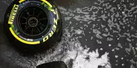 Pirelli-Reifen wird gewaschen