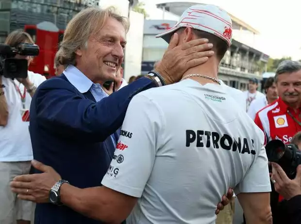 Titel-Bild zur News: Luca di Montezemolo, Michael Schumacher