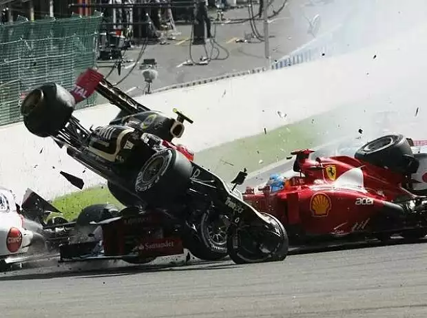 Fernando Alonso, Romain Grosjean Titel-Bild zur News: Fernando Alonso, Romain Grosjean